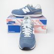 New Balance Women's Core Plus 574 Classics Running Shoes WL574CC Deep Porcelain Blue