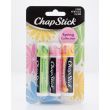 Chapstick Chapstick Spring Collection - Green Jelly Bean, Cotton Candy, Peaches & Cream 3 Sticks - net wt 0.15 oz (4g) Each