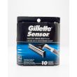Gillette Sensor Razor Blade 10 Cartridges