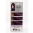 L'Oreal Ferria Halographic Multi-faceted Shimmering Colour 521 Cool Amethyst Medium Cool Iridescent Brown 1 Application