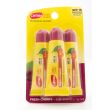 Carmex Daily Care Moisturizing Lip Balm SPF 15 Fresh Cherry 3 Tubes (net wt 0.3 oz each)