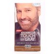 Just For Men Mustache & Beard Touch of Gray Air Activ Light & Medium Brown B-25/35 Multiple Application Kit