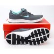 Nike Women's Orive NM Running Shoe 677136030 in Dark Grey with Hyper Turquoise & White Large