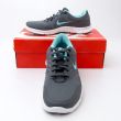 Nike Women's Orive NM Running Shoe 677136030 in Dark Grey with Hyper Turquoise & White Large