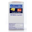 Nicorette Nicotine Gum Stop Smoking Aid 4mg Original Value Pack 170 Pieces