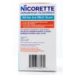 Nicorette Nicotine Gum Stop Smoking Aid 4mg White Ice Mint Value Pack 160 Pieces